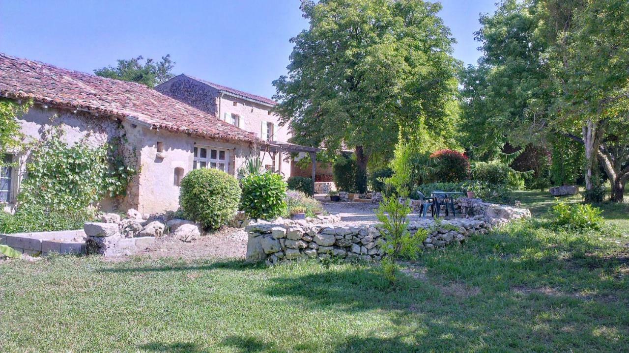 Au Garcin La Romieu Exterior foto