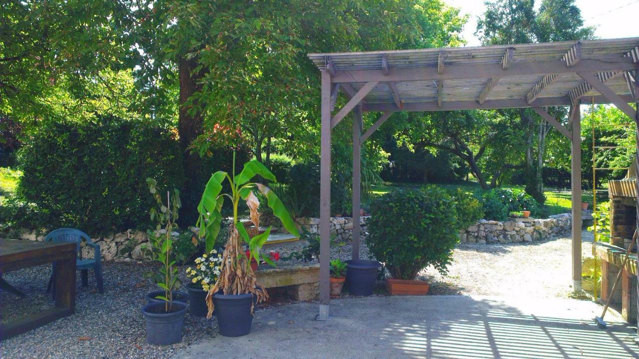 Au Garcin La Romieu Exterior foto