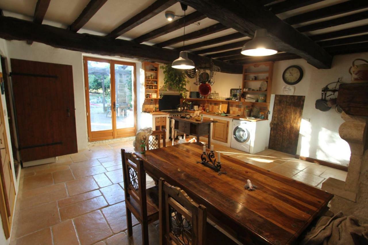 Au Garcin La Romieu Exterior foto
