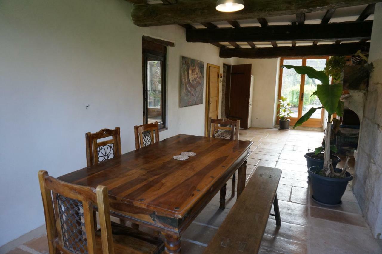 Au Garcin La Romieu Exterior foto